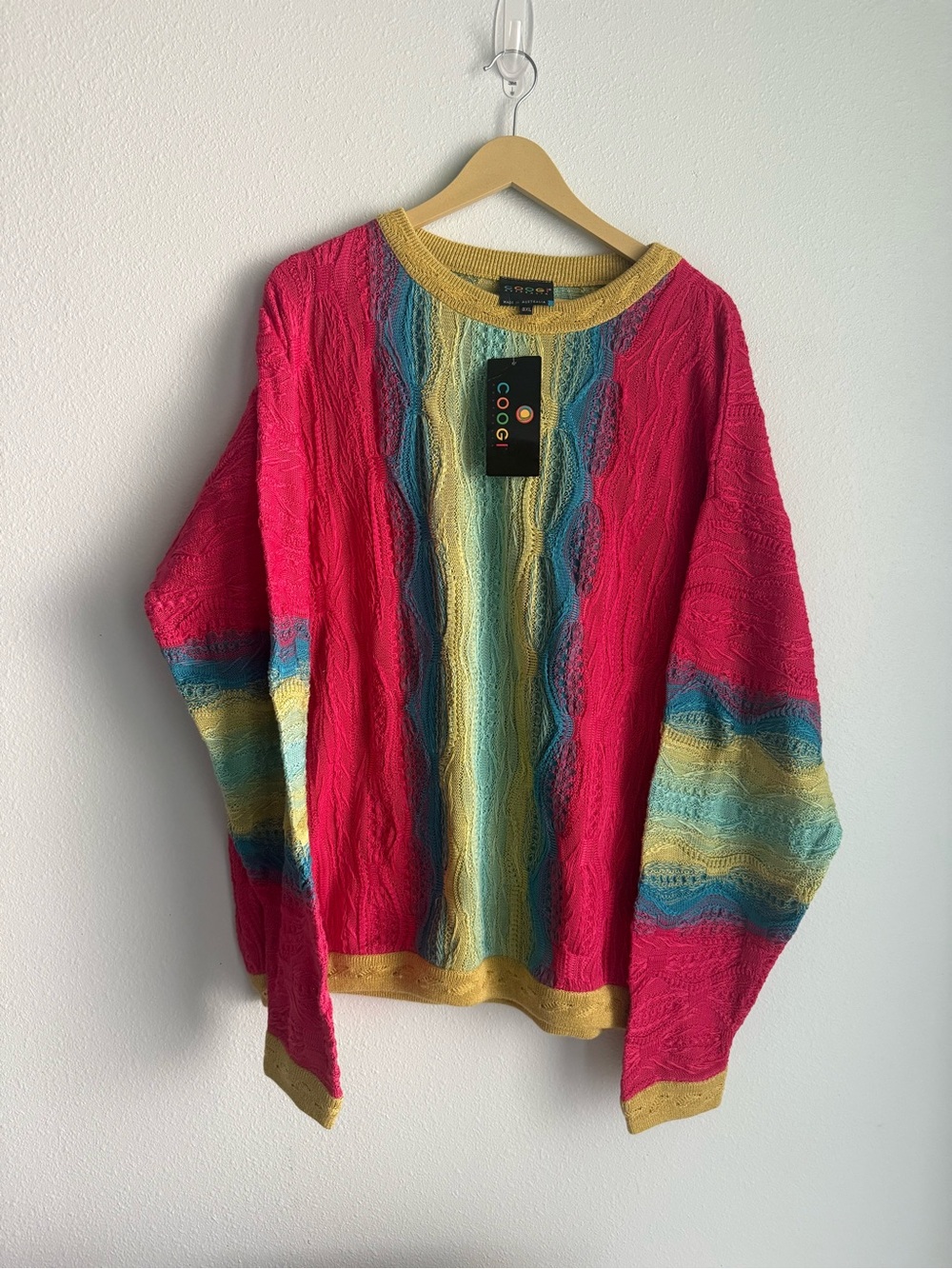 COOGI 3XL Mercerized Cotton
"3D Knit" AUTHENTIC NEW NOT VINTAGE UNISEX